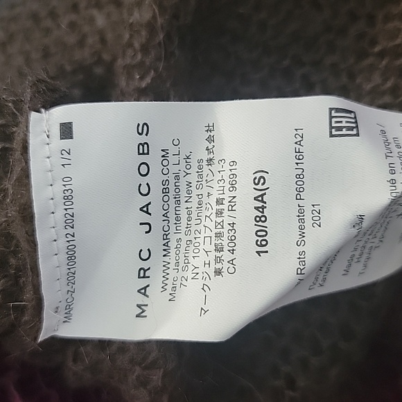 Heaven by Marc Jacobs x Stray Rats Ratgirl Sweater Small - Picture 6 of 7